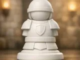 Pawn Fighter Chess Piece-0
