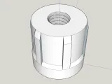 закладная для ноги штатива с резьбой-0