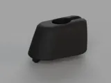 Volkswagen VW Sun visor Clip, Beetle OEM 133898561-0