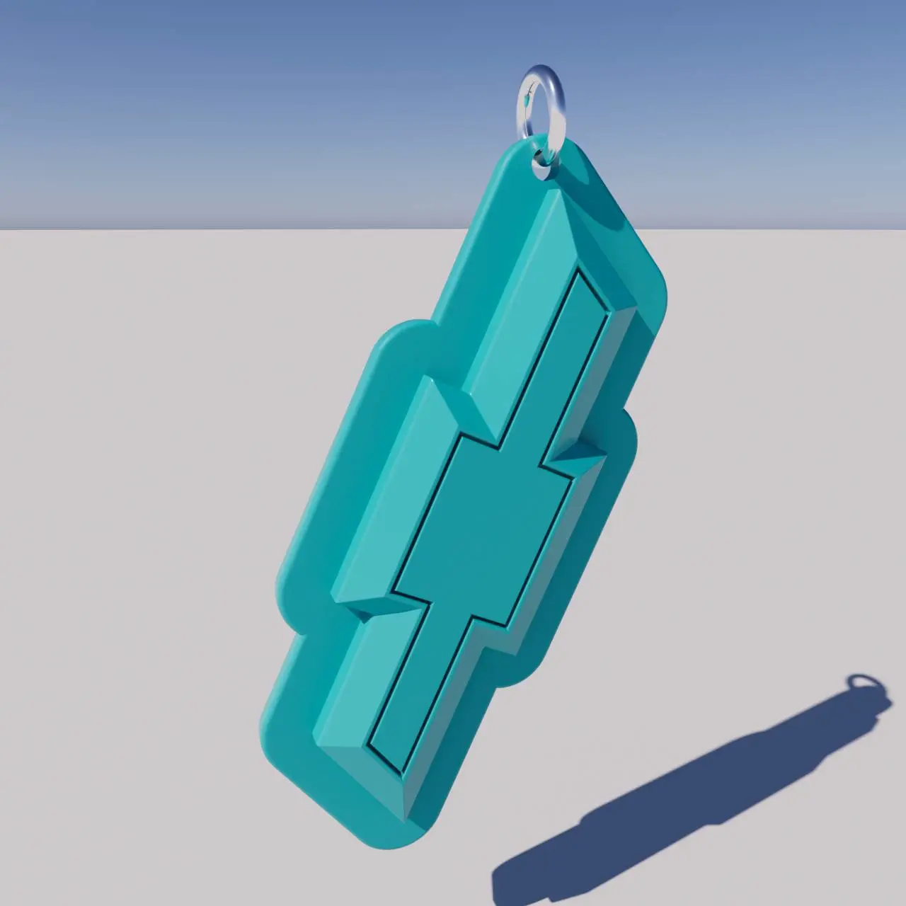 3D Printer Files | 3MF File | Chevrolet Keychain | Creality Cloud