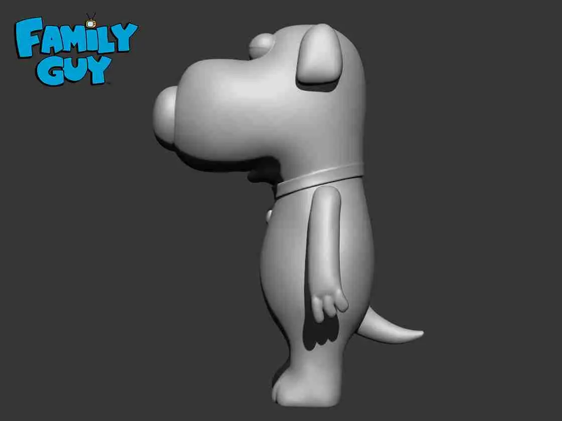 Brian Griffin Family guy 3D print model