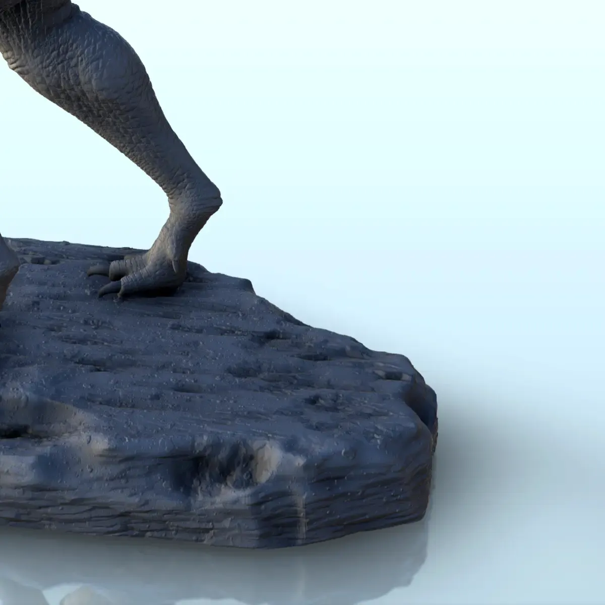 Dilophosaurus dinosaur (4) - miniatures figure statue scener