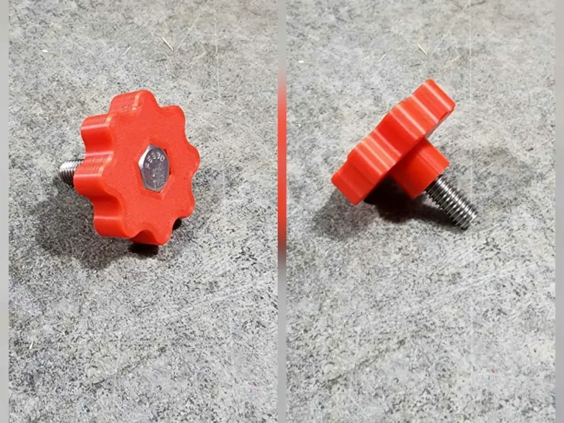 Knob for 3/8 in bolt