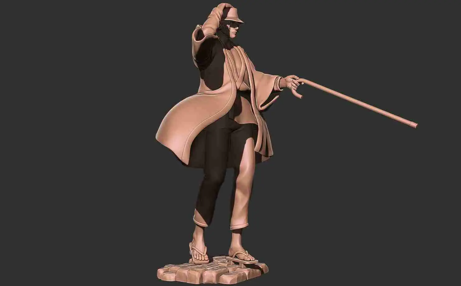 Urahara Kisuke - Bleach 3D print model