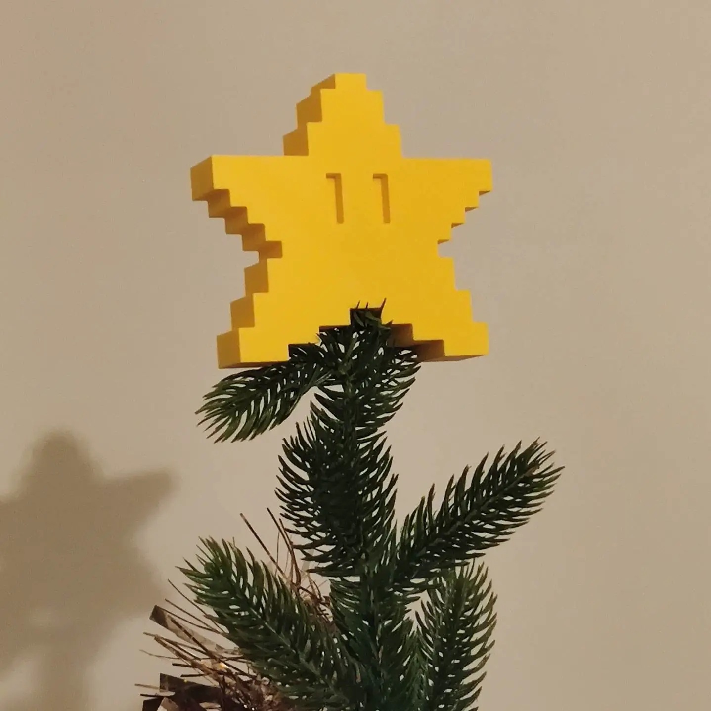 Mario's Star for christmas tree