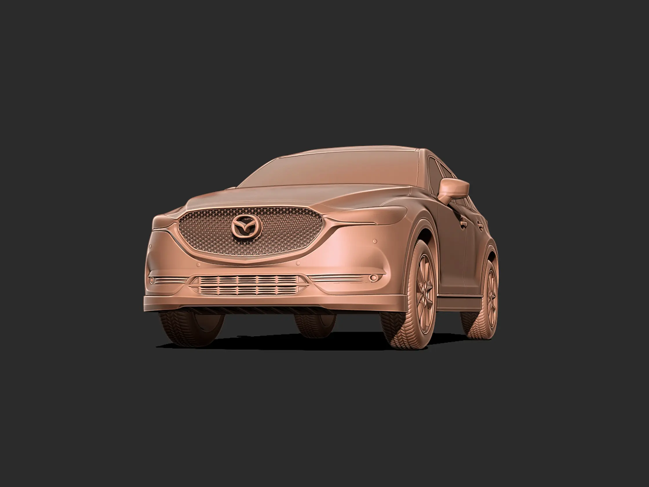 Mazda CX-5 2017 3d print model