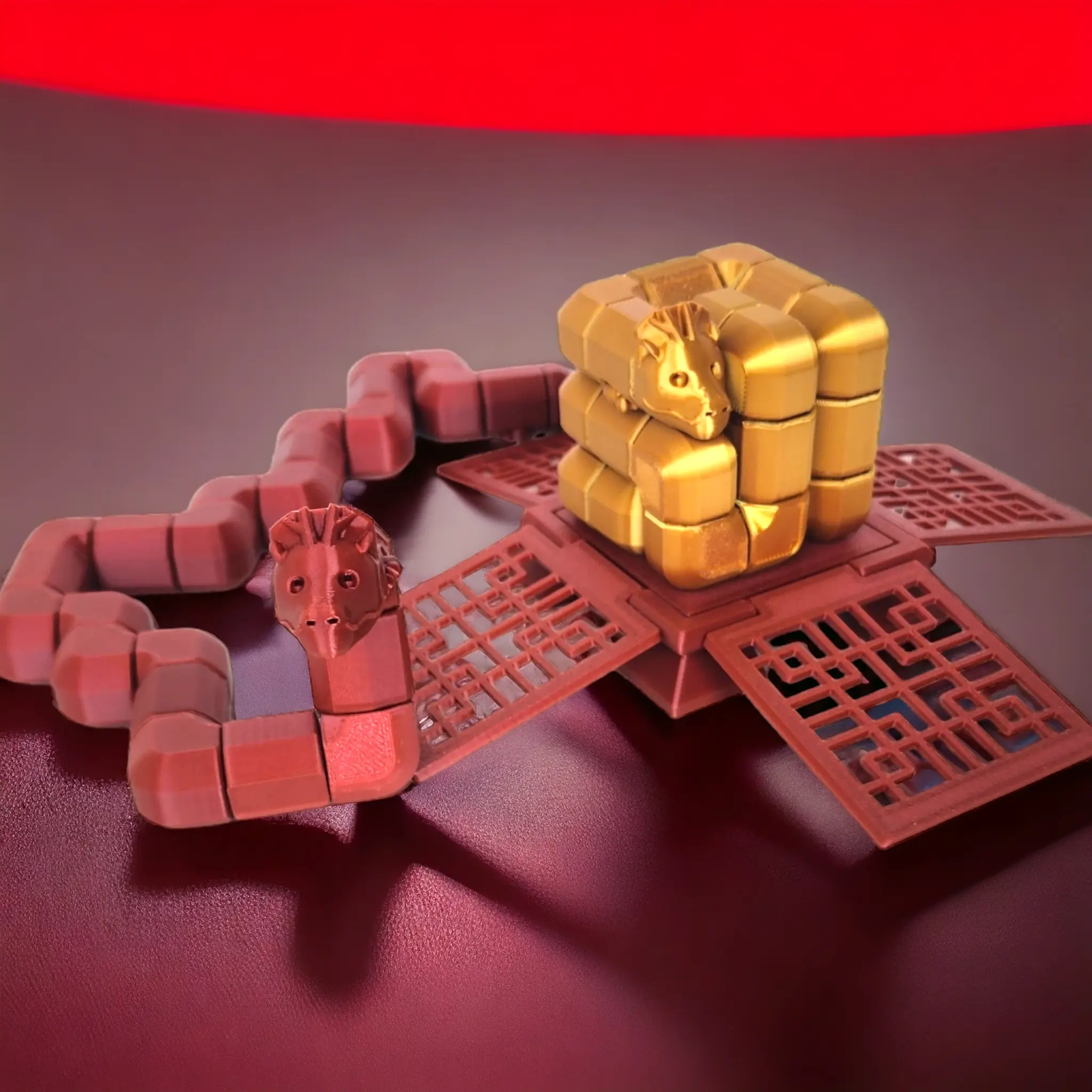 Puzzle del dragón de la suerte
