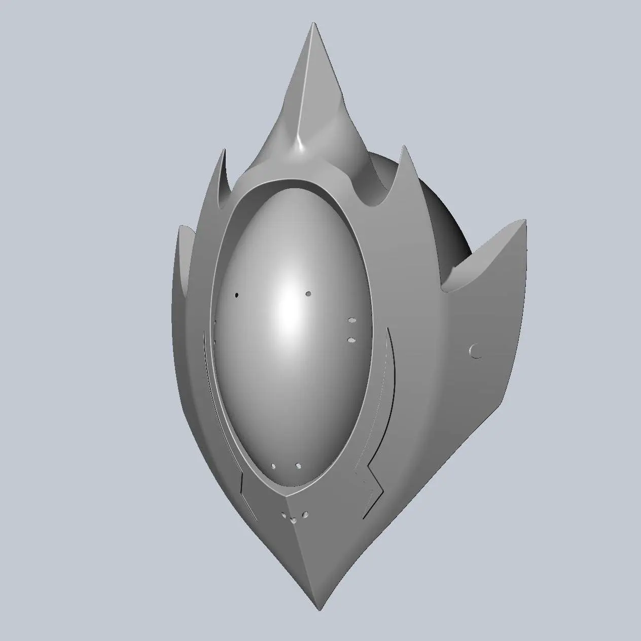 Code Geass Zero Mask Printable Model