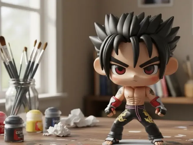 Chibi Jin Kazama – Furia sellada en un puño