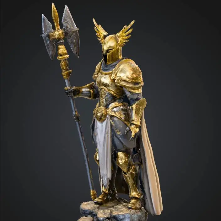 FREE sci-fi paladin clad