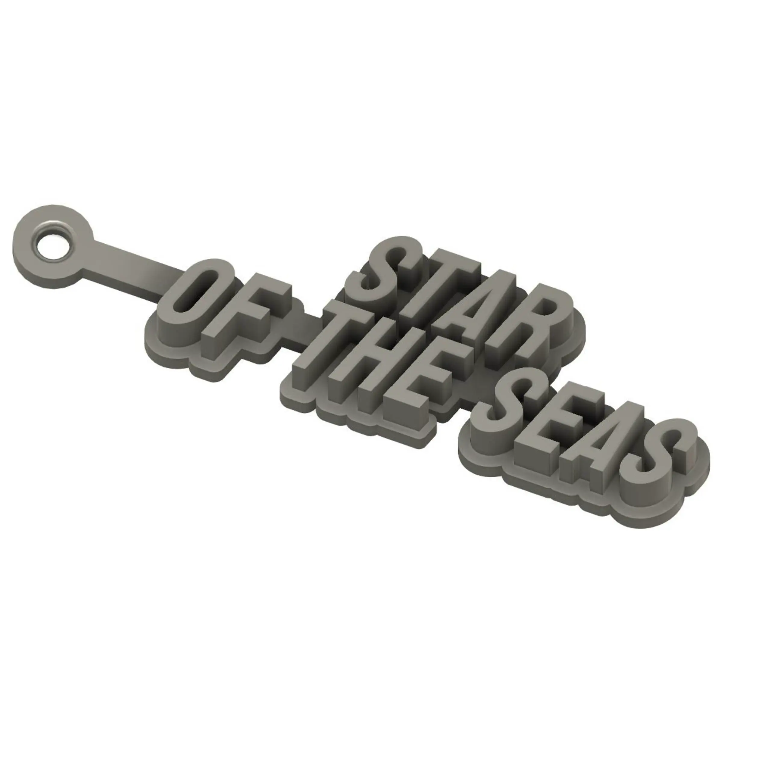 Royal Caribbean Star of the Seas Keychain / Keyring