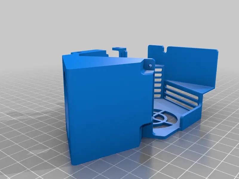 [CR6-SE] Improved original case 40mm fan
