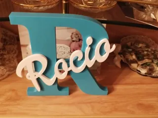 INICIAL R CON NOMBRE ROCIO