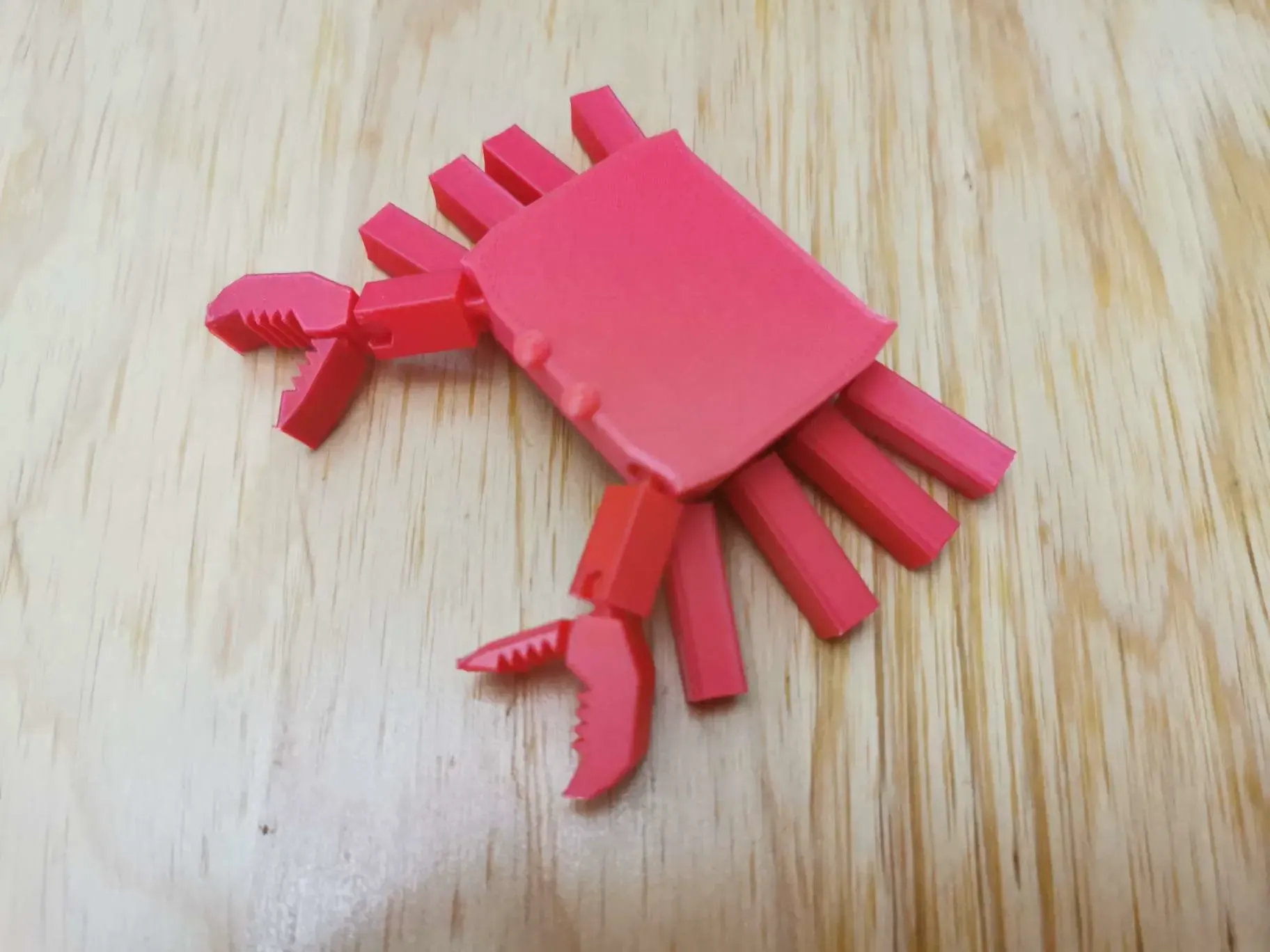 Crab - minecraft style