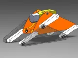 Amateur climbing robot - Competition robot with two-axis TT-0