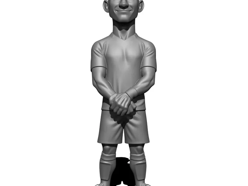 Cristiano Ronaldo in cartoon style