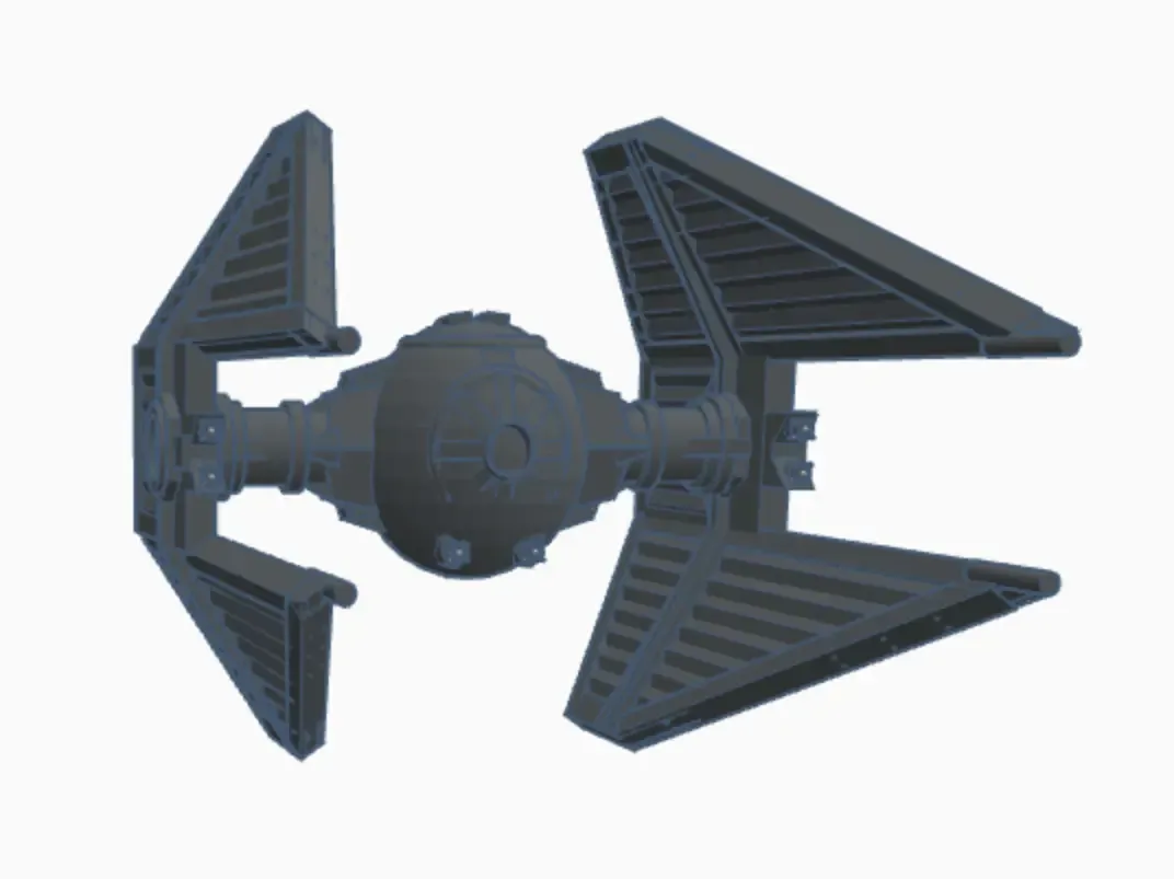 Tie interceptor — Star Wars