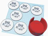 Christmas coasters-2