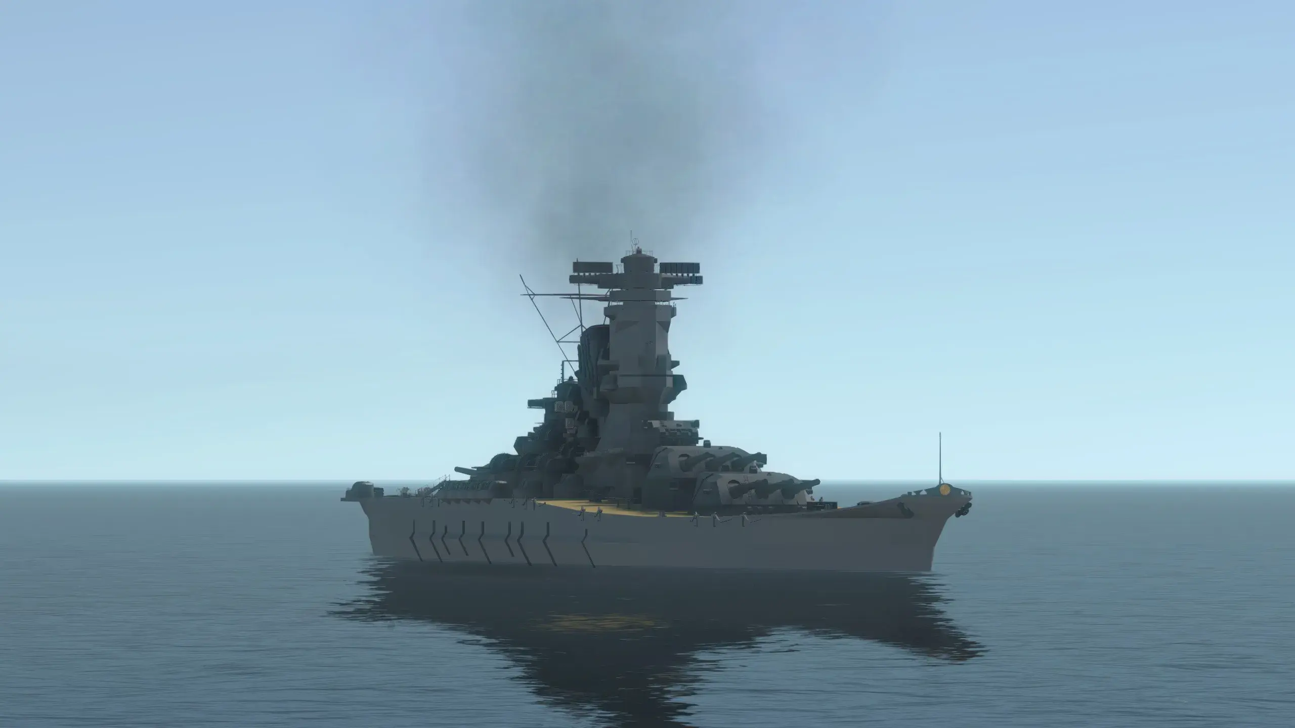 Acorazado IJN Yamato, realista