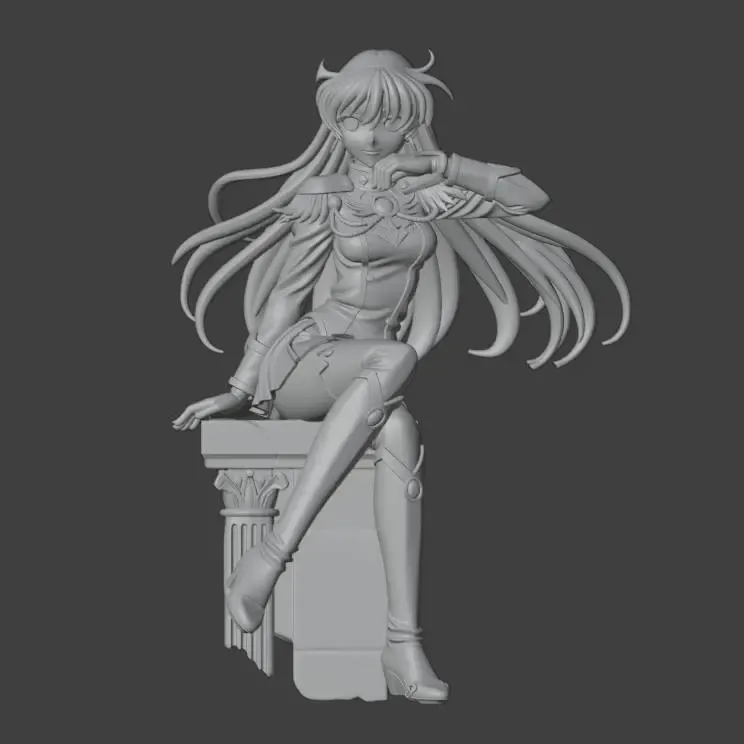 Umi Ryuuzaki Concept Art Magic Knights Rayearth Anime Action