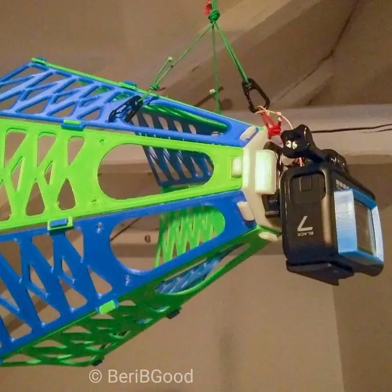 Supporto GoPro per parapendio