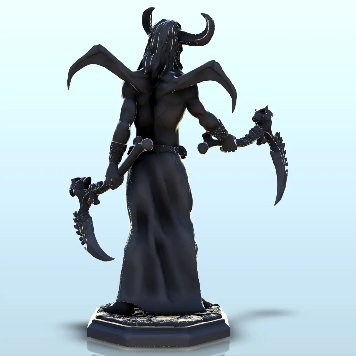 Demonio infernal Valak (+ versión presoportada) (10) - miniat