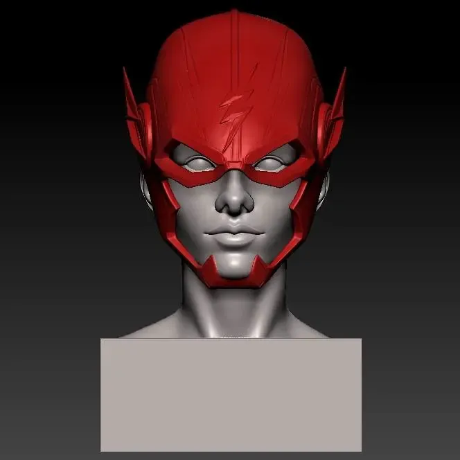 Mask Flash - Cosplay - Mask - 3D print