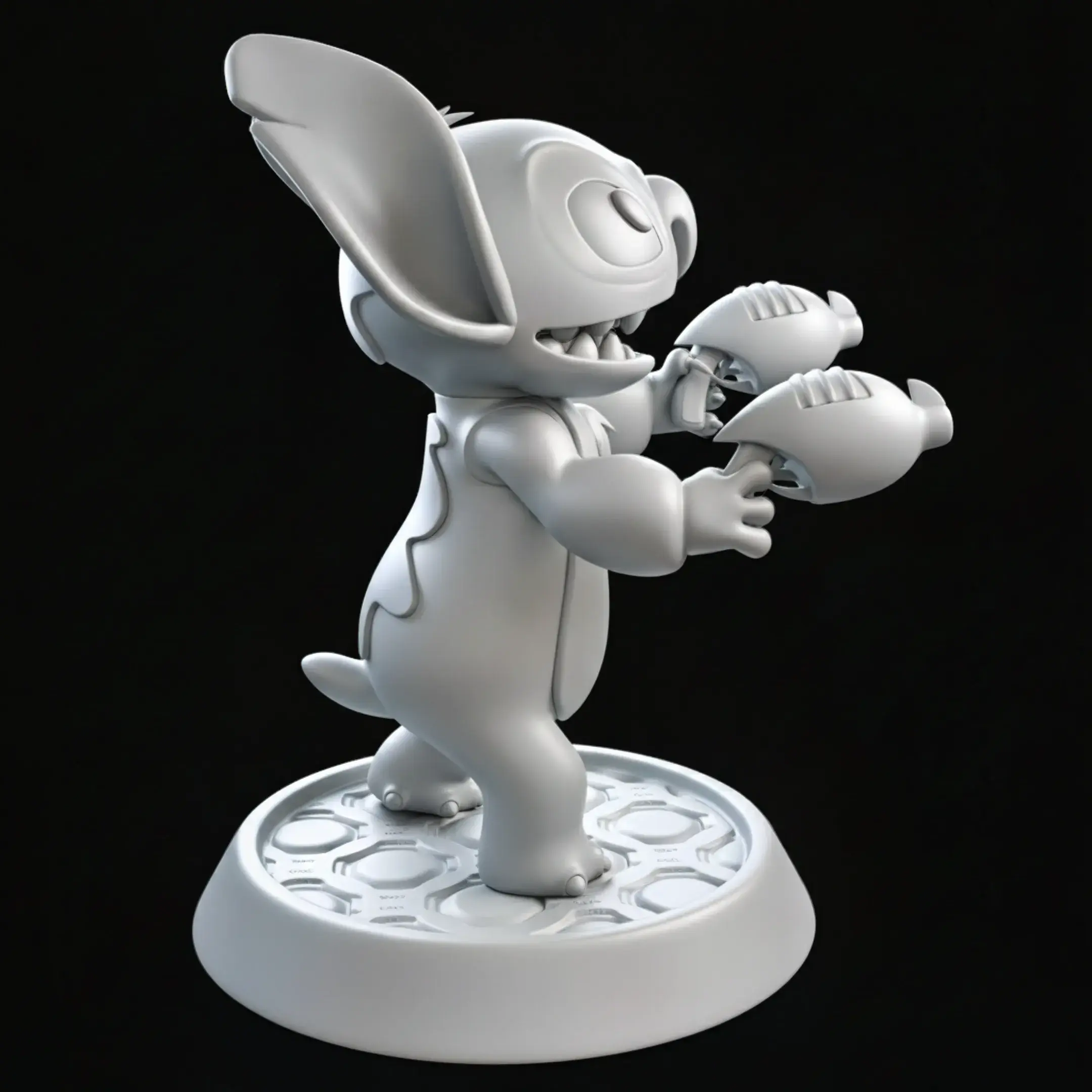 Archivos de impresora 3D | Archivo 3MF | STITCH RAYGUN MINIATURE ...