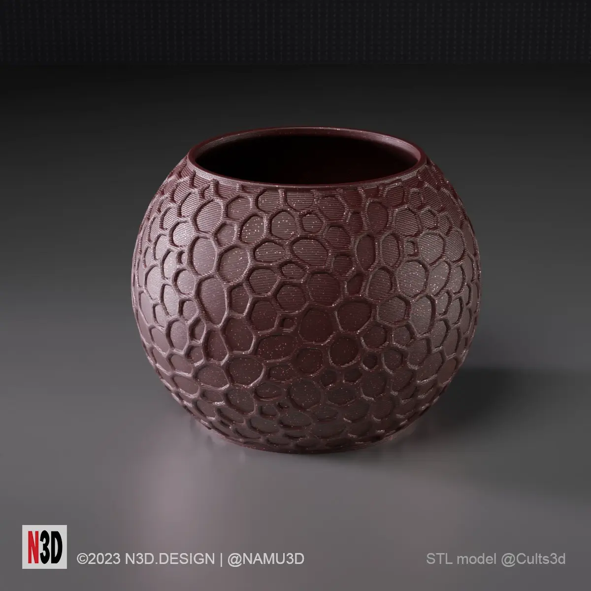 PLANTER 2025 (FREE) VORONOI PLANTER POT