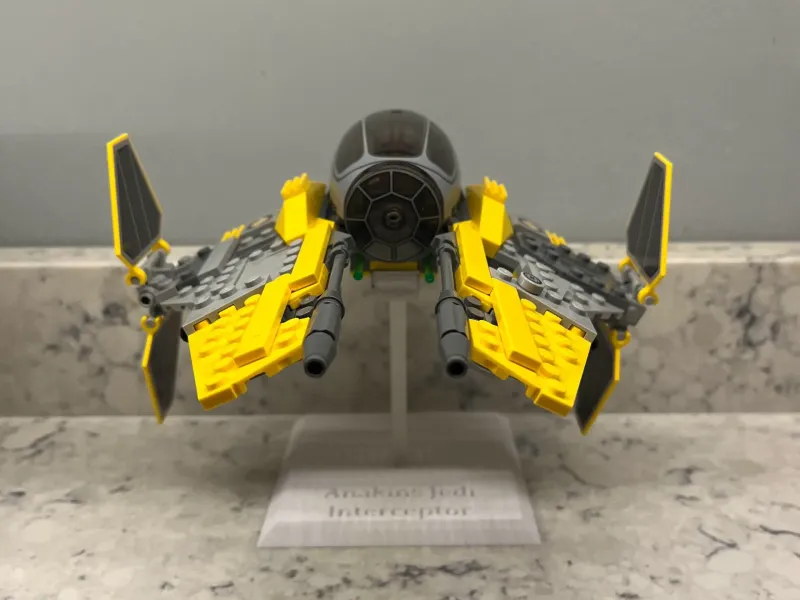 Jedi Interceptor Stand (Anakin Skywalker) for LEGO set 75038