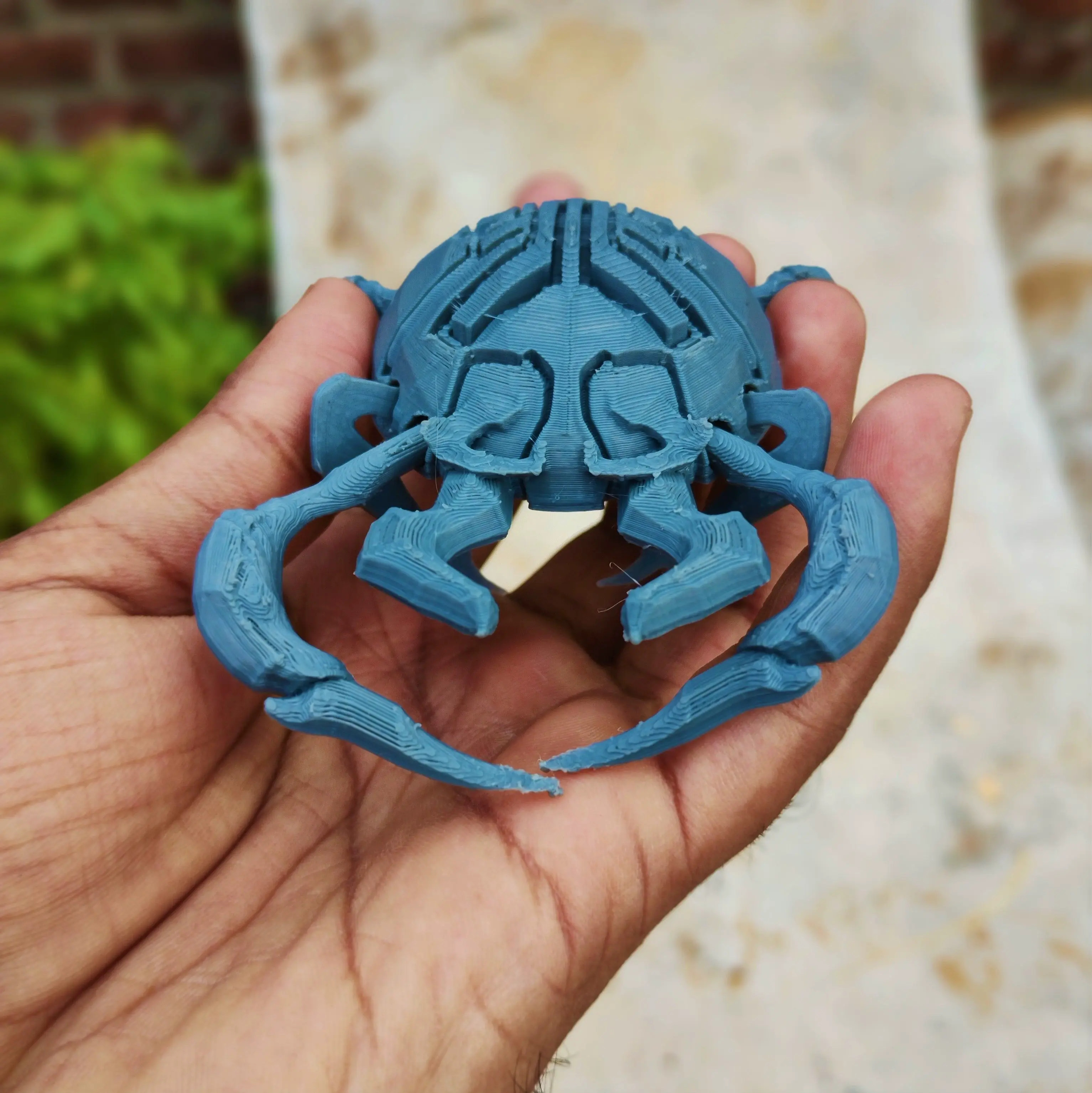 Articulat - Scarabeu Bettle albastru