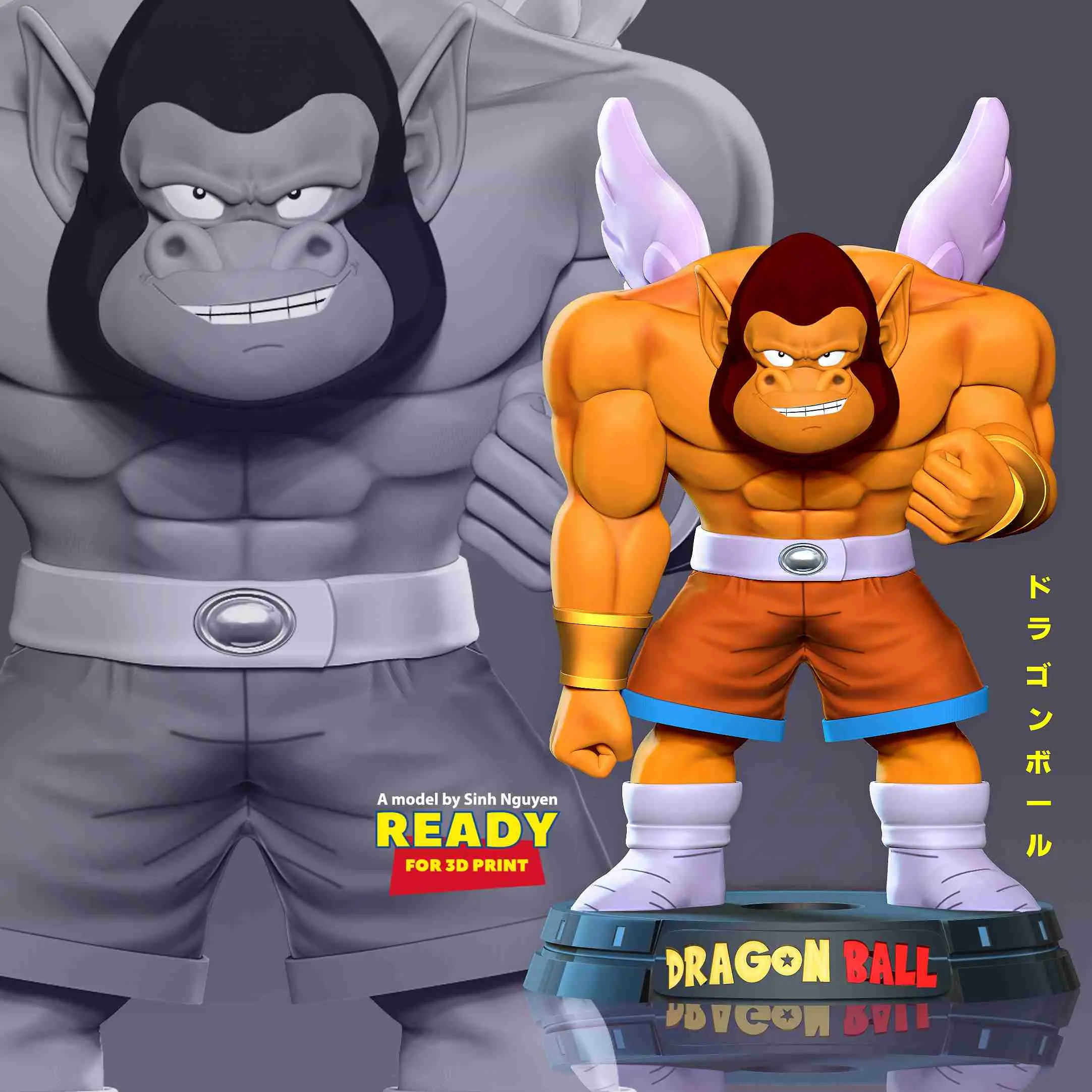 Gorilla - Fanart di Dragon Ball Z
