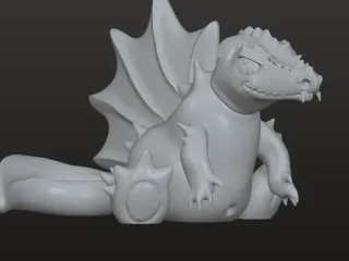 Chibi Spino Dinosaur