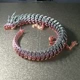 Articulated Night Fire Dragon