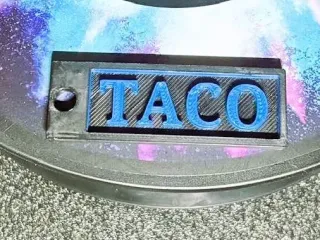 Taco Keychain