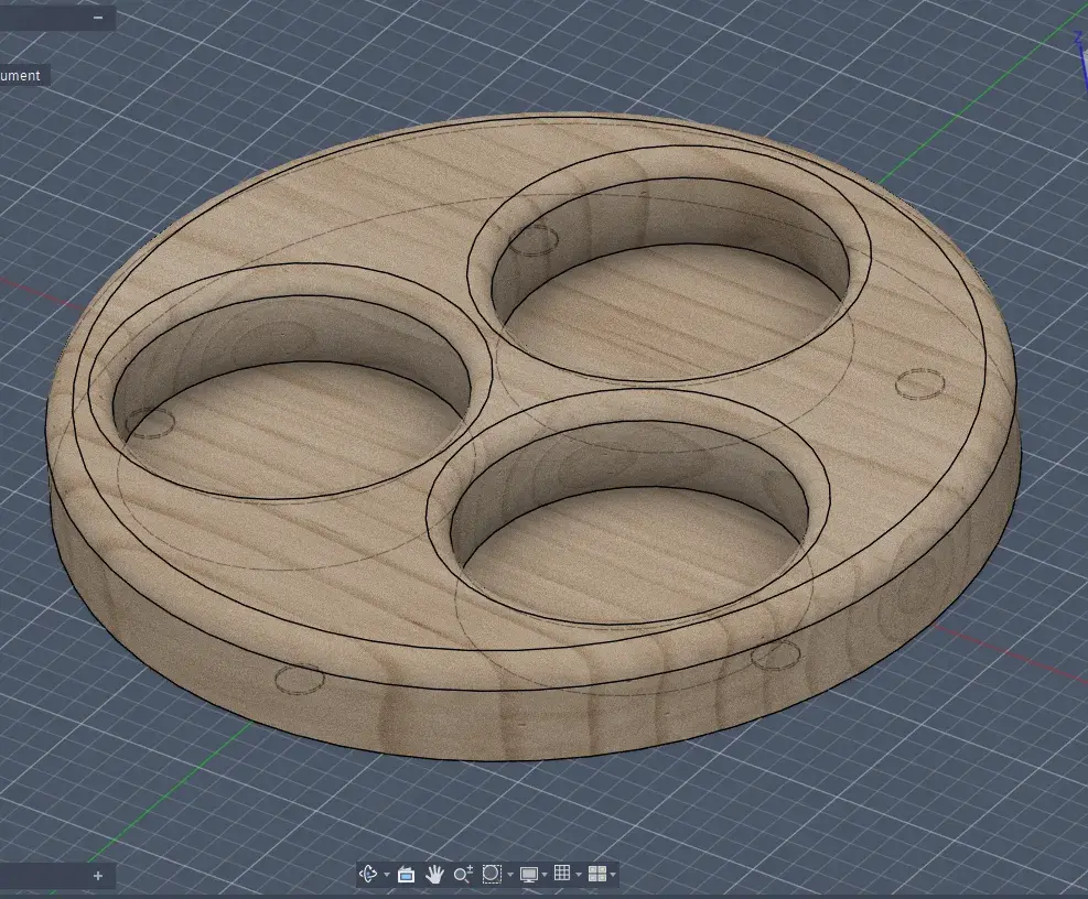 Support pour 3 poivrier