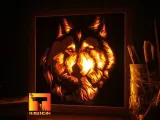 Wolf Head light box-1