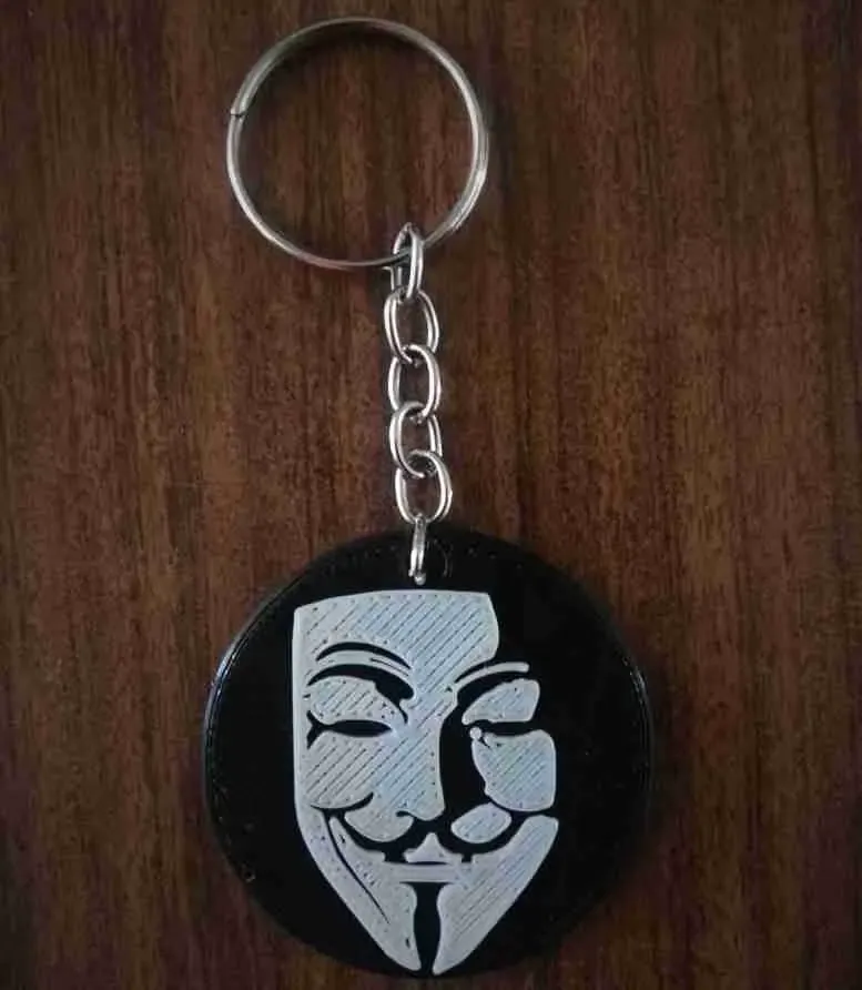 V FOR VENDETTA SCHLÜSSELANHÄNGER