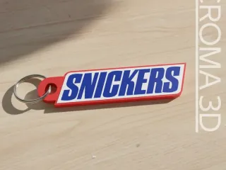 Snickers keychain - multicolor