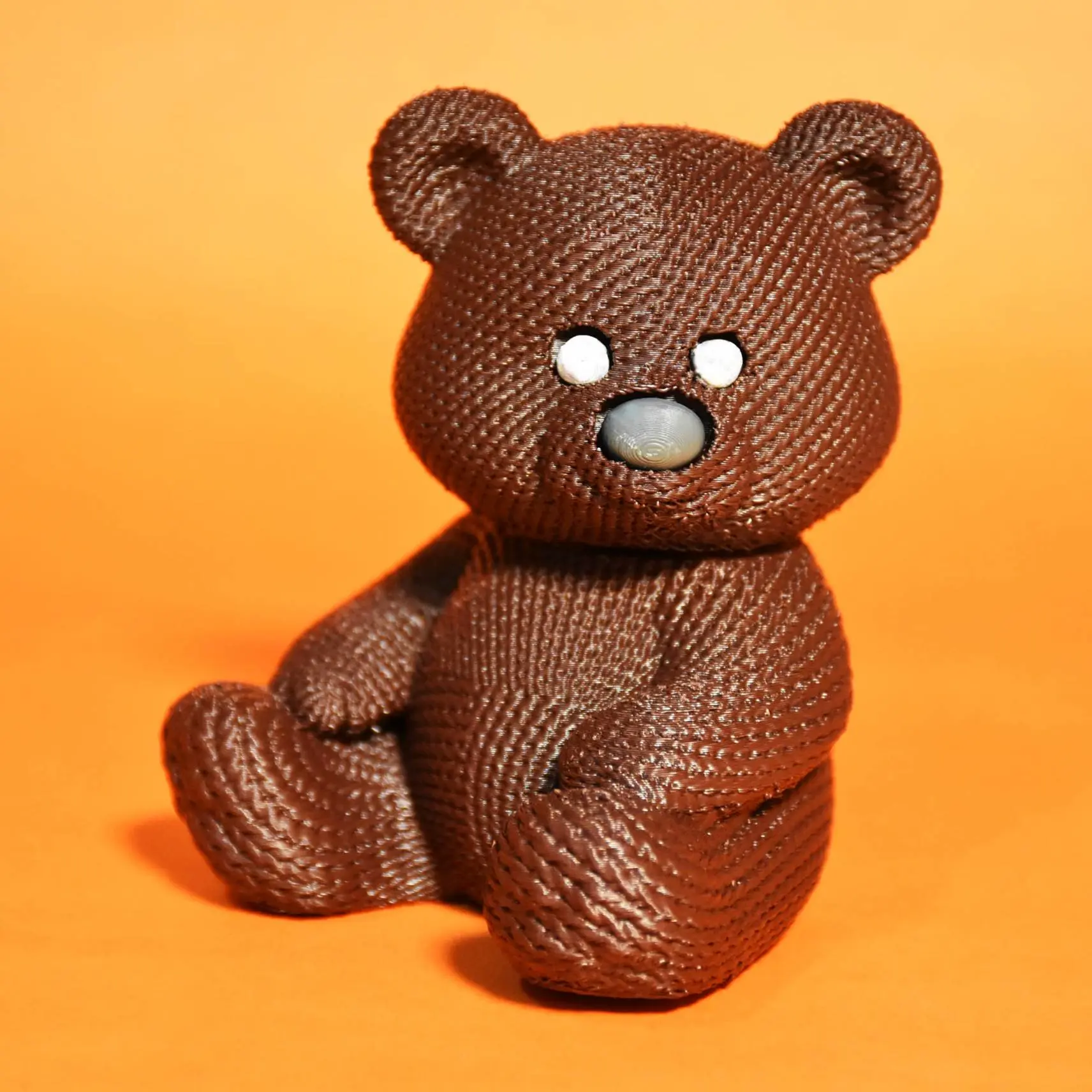 Fantasy Knitted Bear + Detachable Head