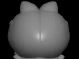 garfield head design-2
