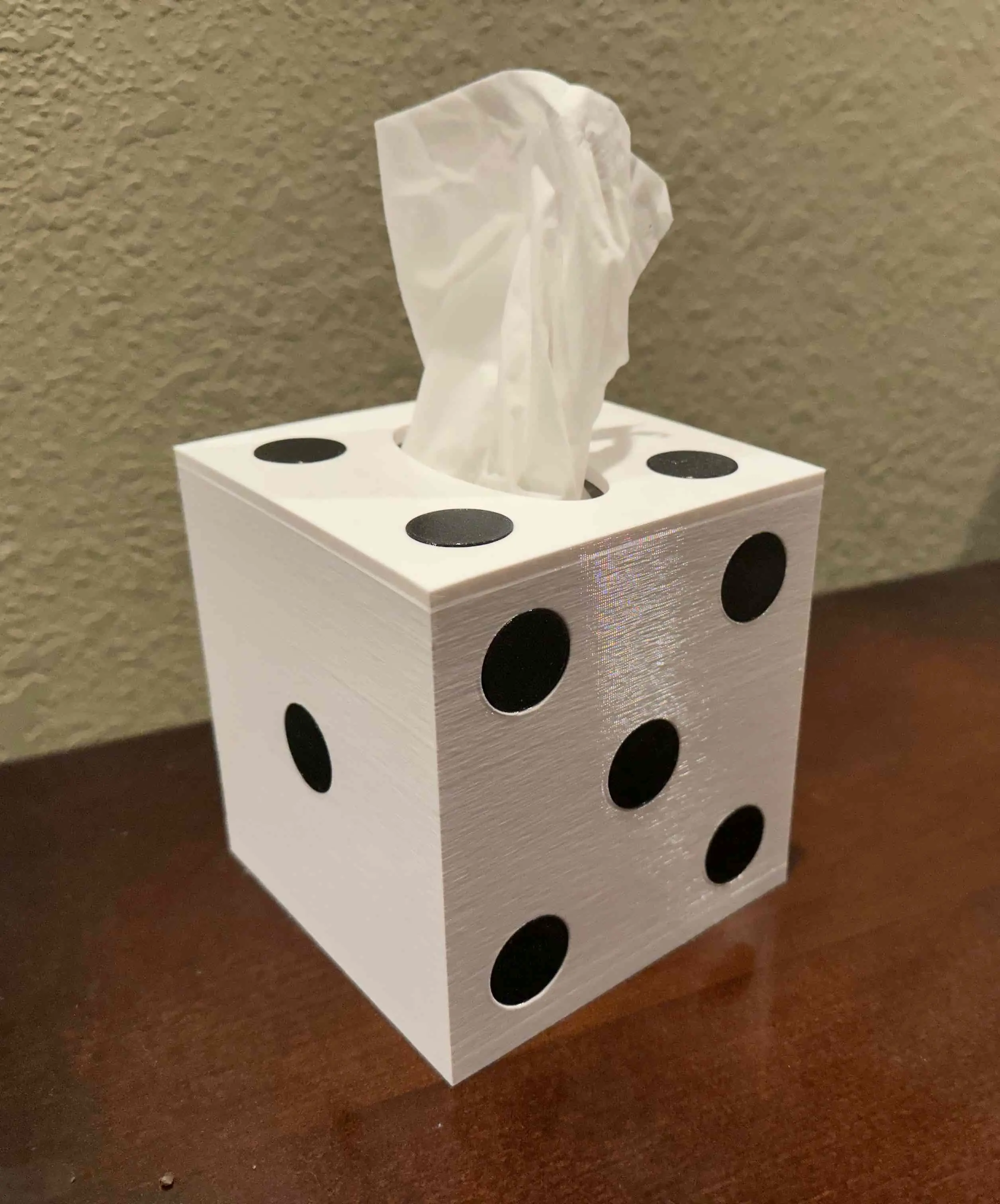 FULLSIDED Dice tissue box cover 3D models download Creality Cloud