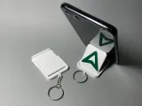 Flat Phone Stand Keychain V2 – Larger & More Stable-2