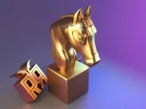 Standing horse head-7