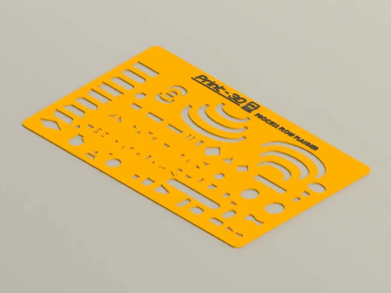 Process Flow Planner - Drawing Stencil