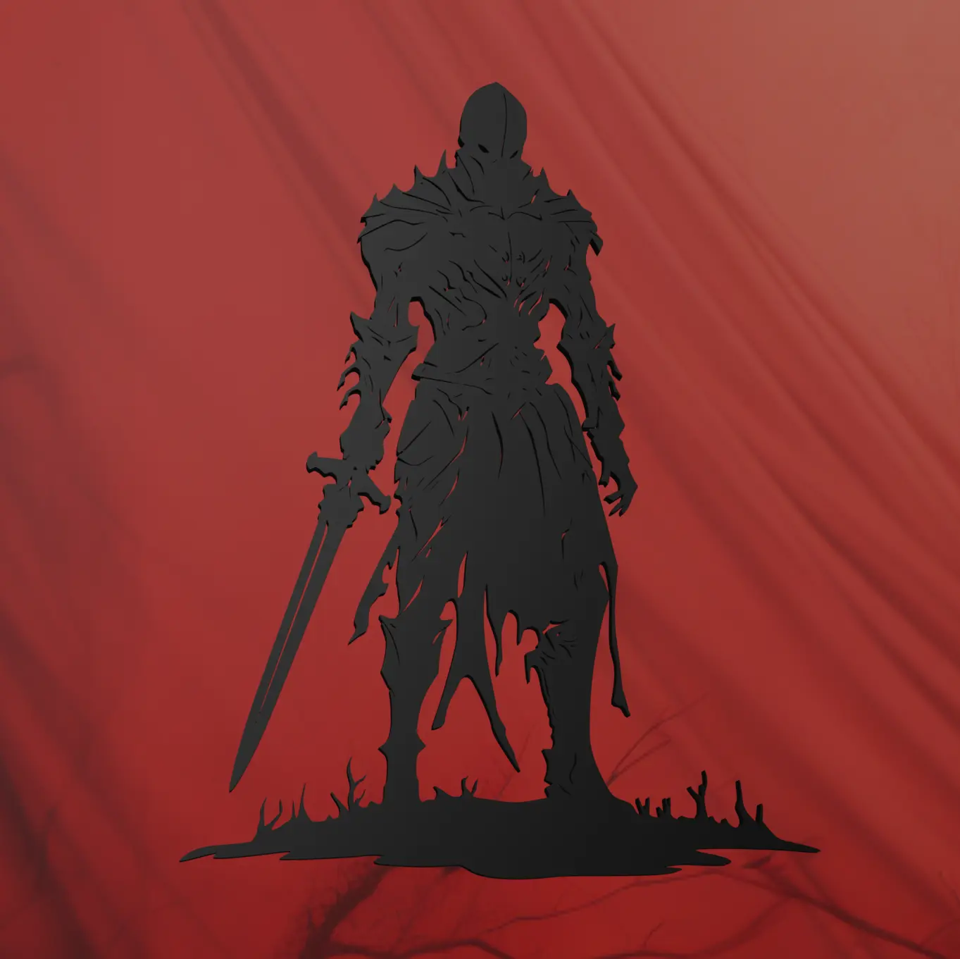 Undead Knight Wall Art
