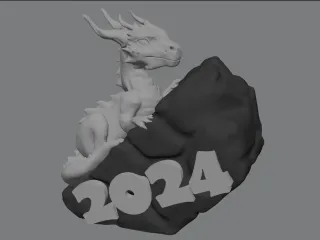 Statuette Dragon 2024