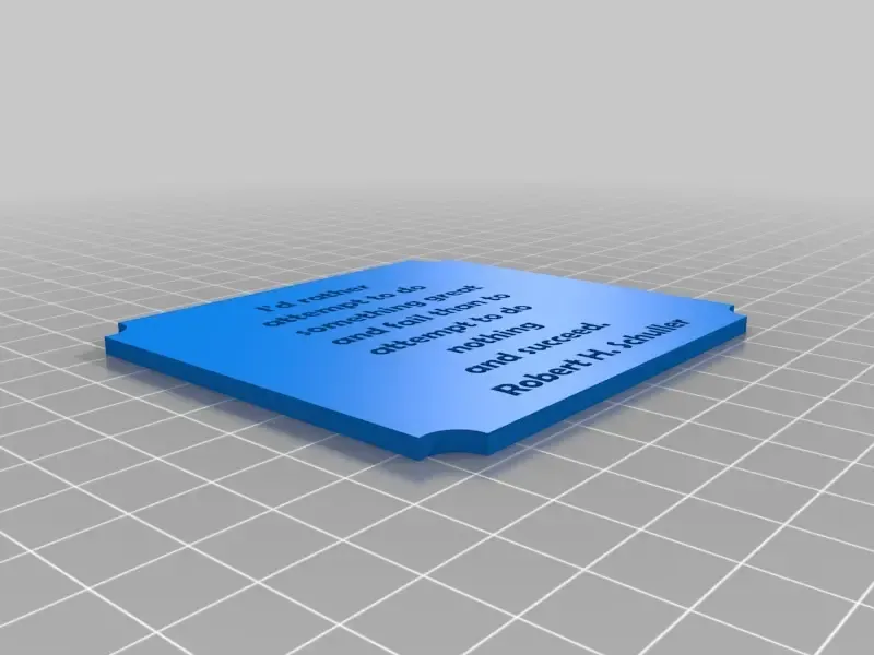 Attempt Plaque
