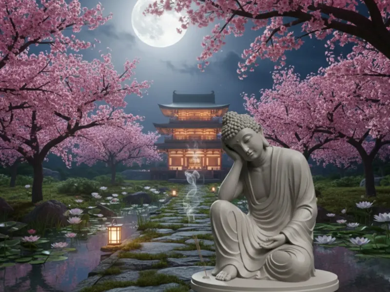 thinking buddha