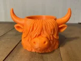 Highland Cattle - Mini Planter

-2